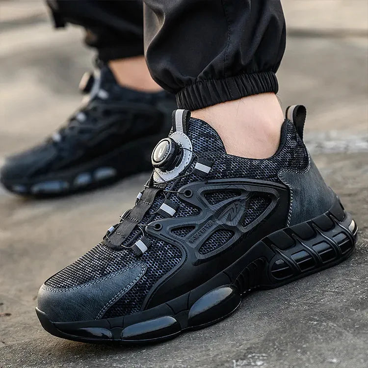 Steel Toe Safety Shoes Outdoor Non-slip Sole Sports Work Shoes