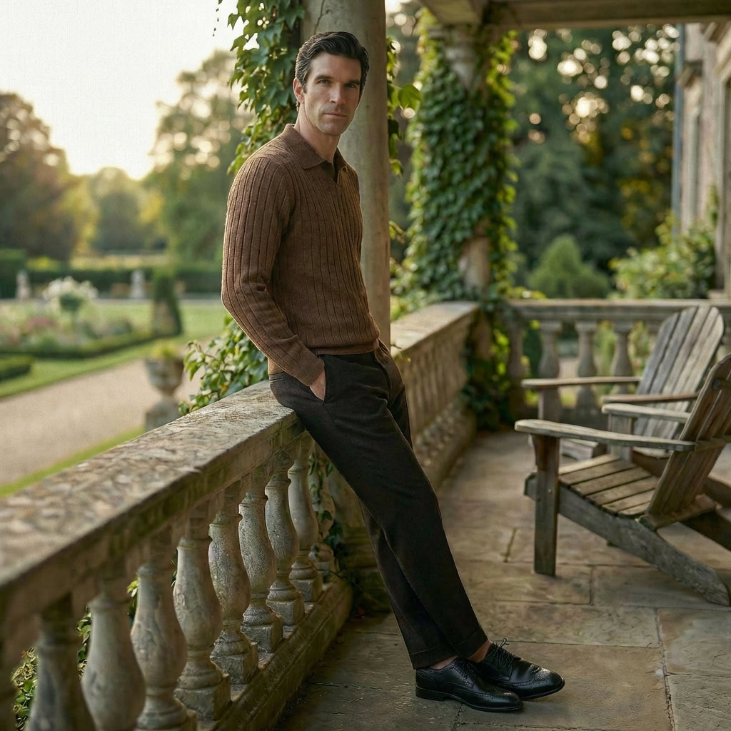 Oxford Classic Men Vintage Dress Shoes